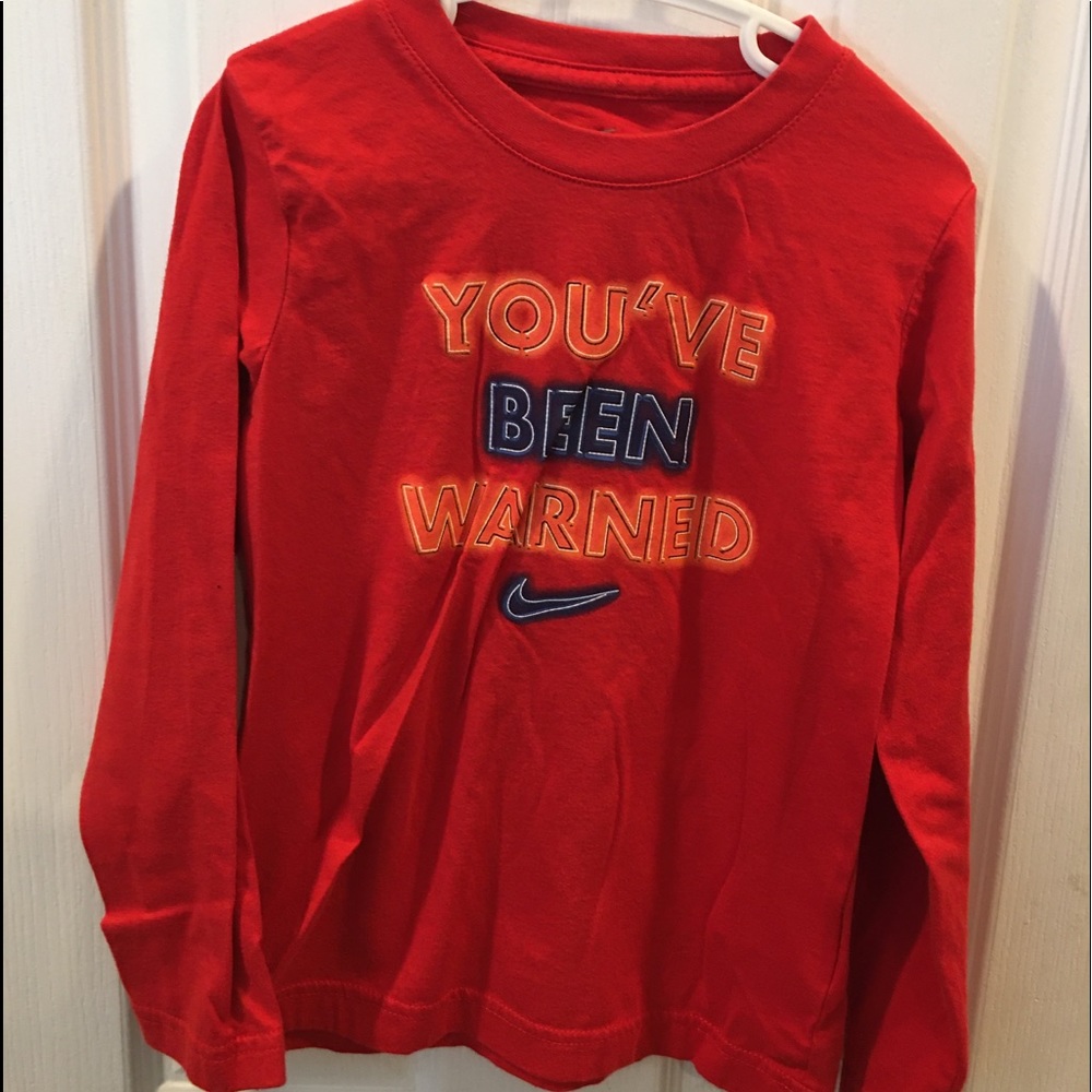Boys Nike Long Sleeve Tee